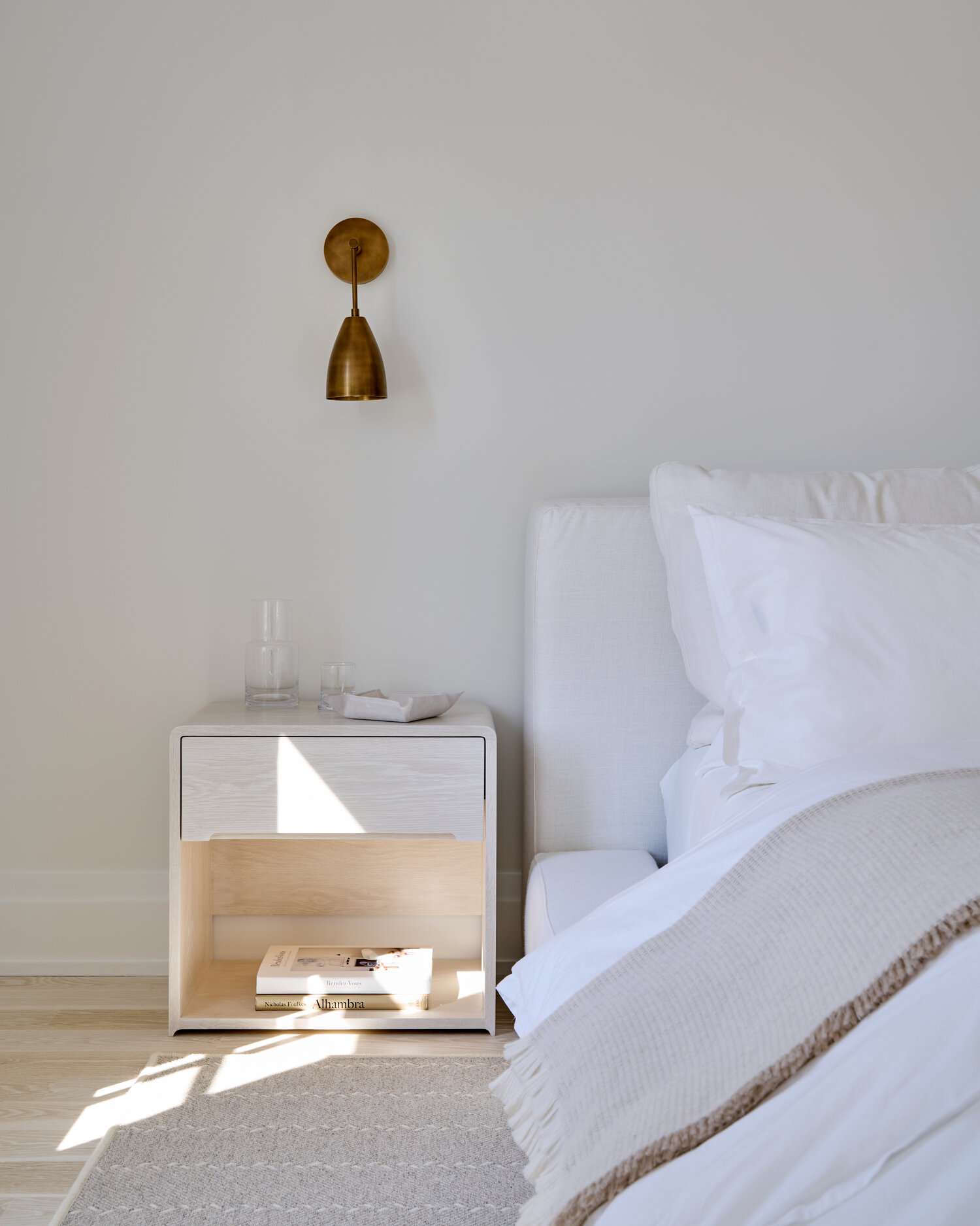 minimalistiska Scandi-stil sovrum dekorera idéer