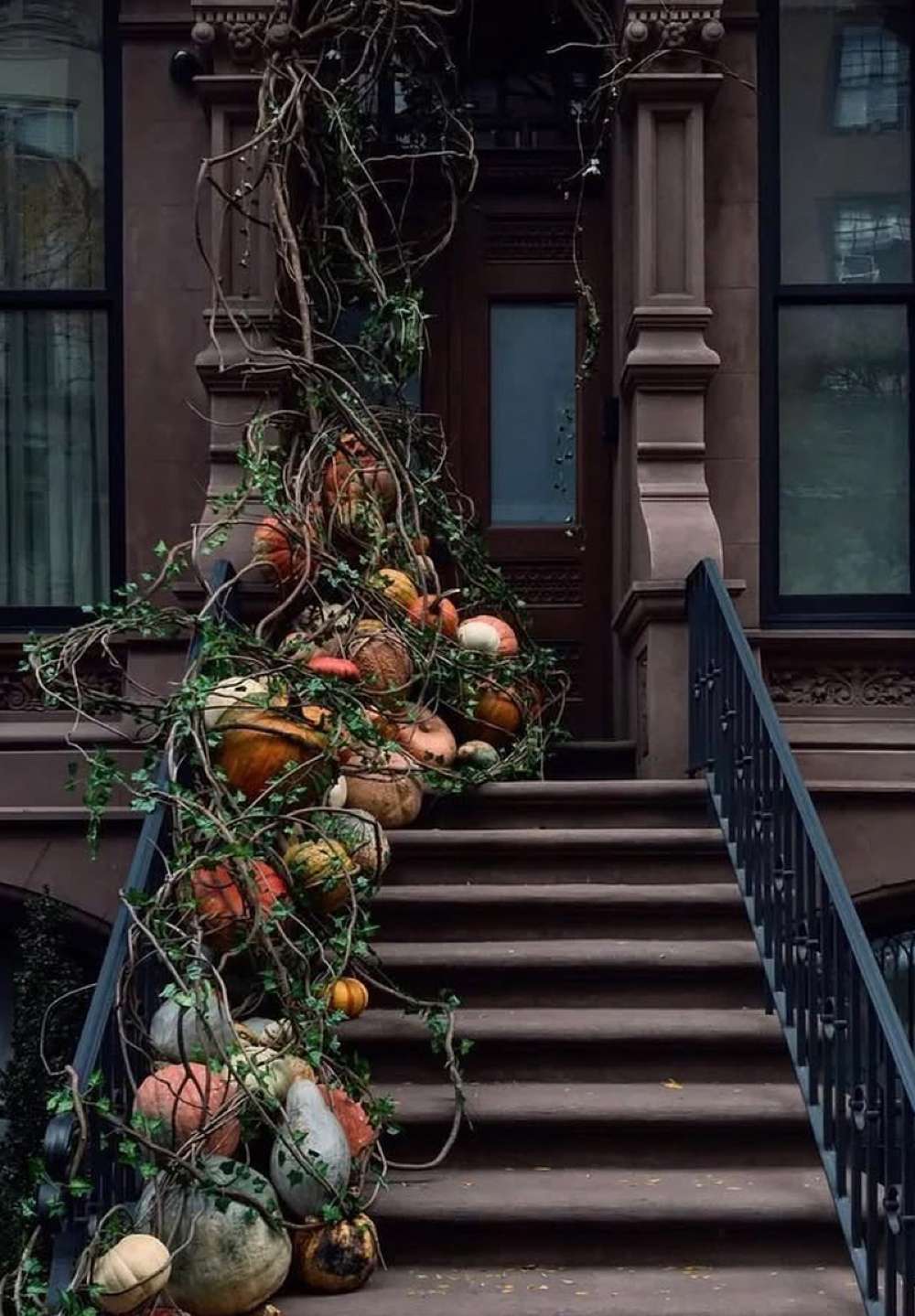 kalebasser Halloween-dekor