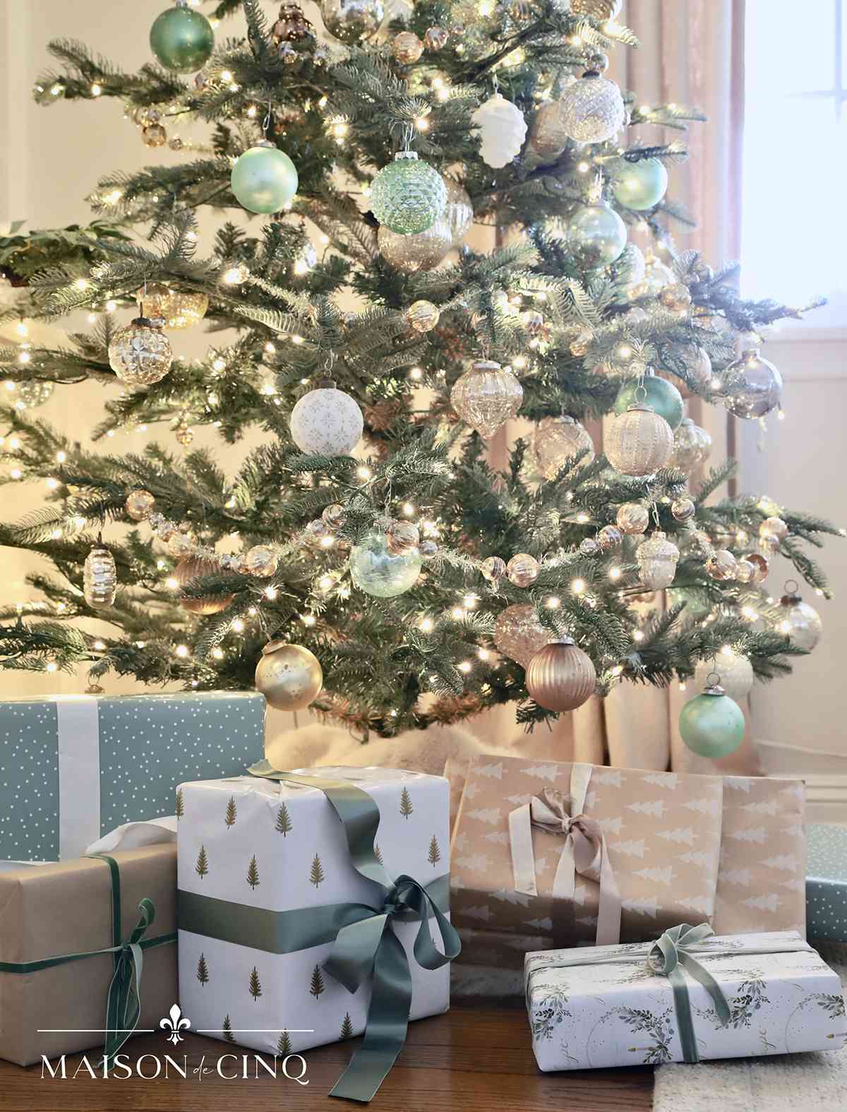 salvia gröna julgran idéer