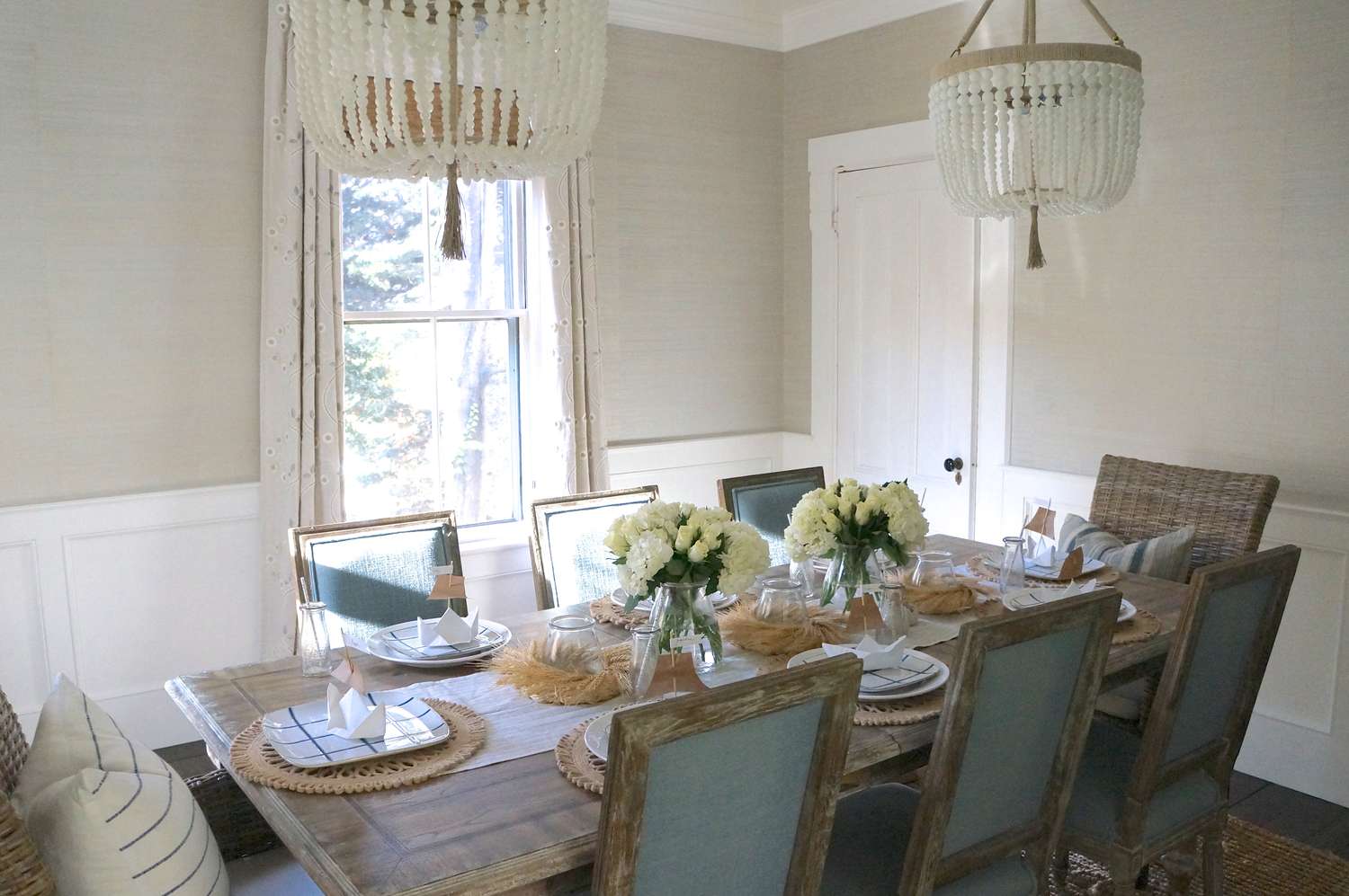 vete krans thanksgiving bord dekor