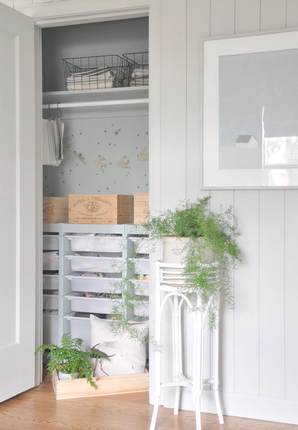 Ikea Trofast garderob hack