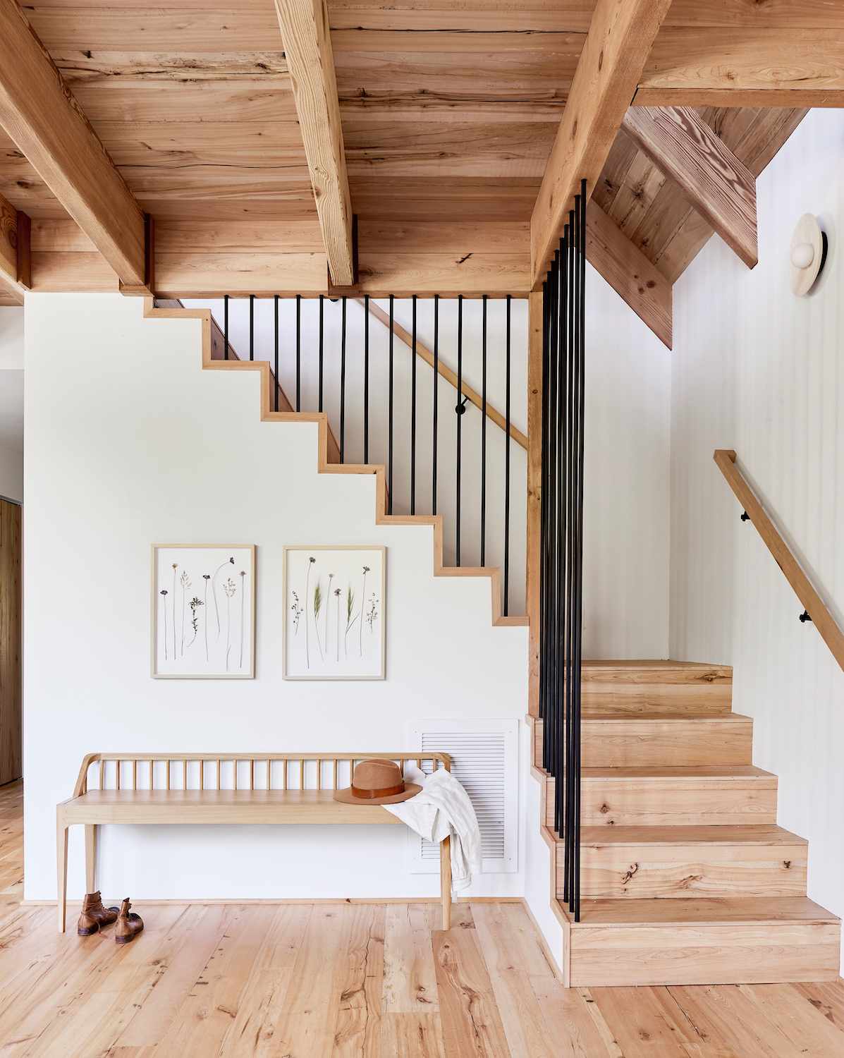 minimalistiska idéer för foajé i scandi-stil