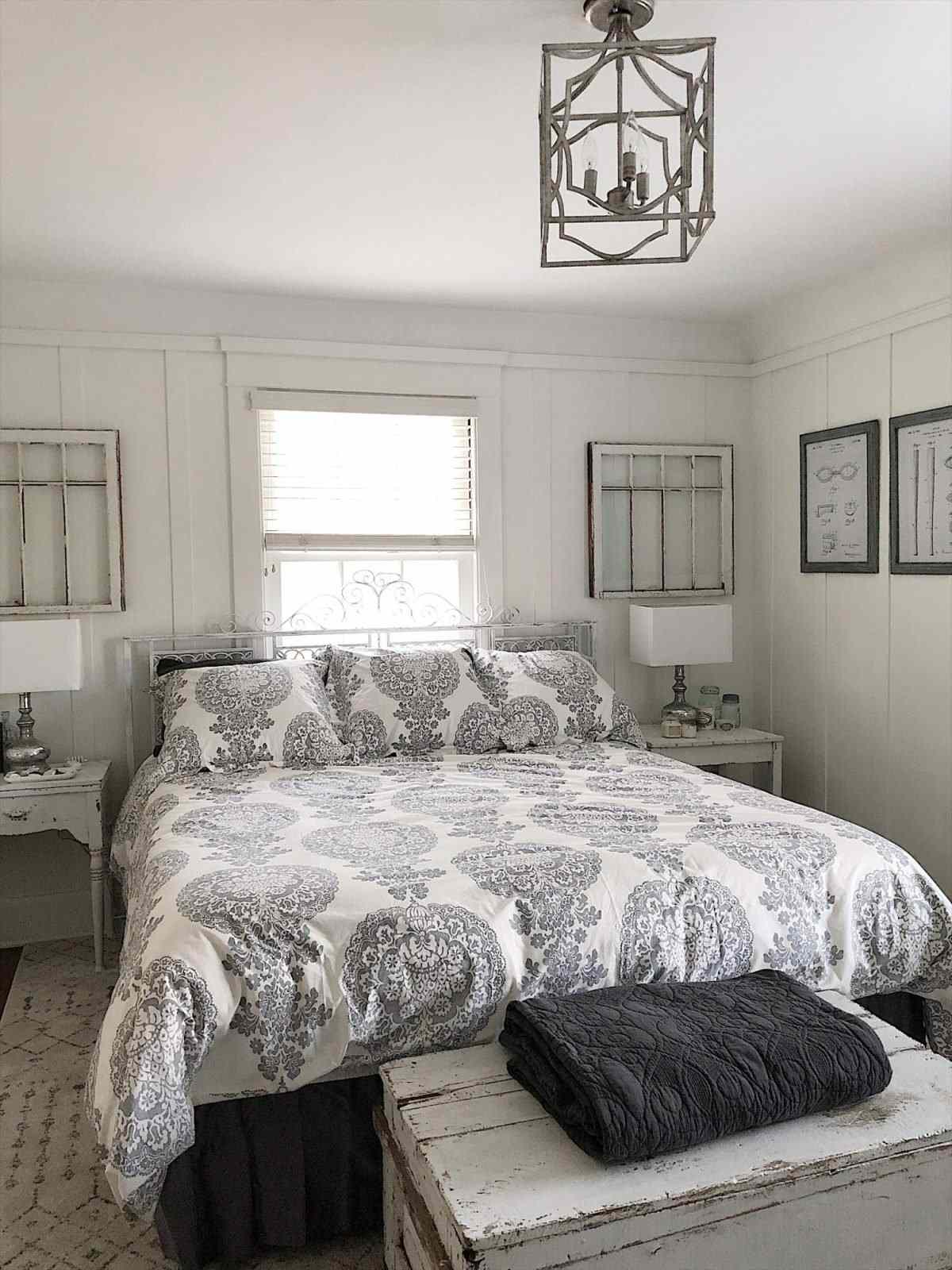 modern bondgård sovrum makeover idéer