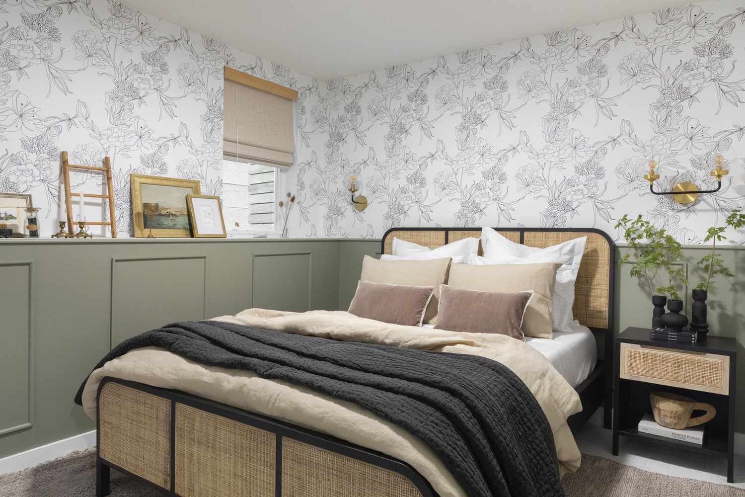 salvia sovrum med små sconces