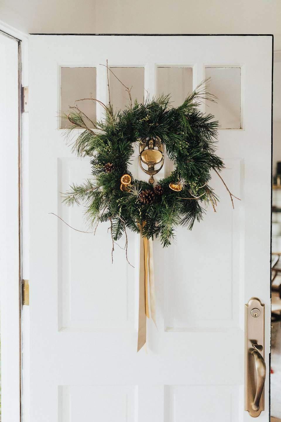 främre veranda jul