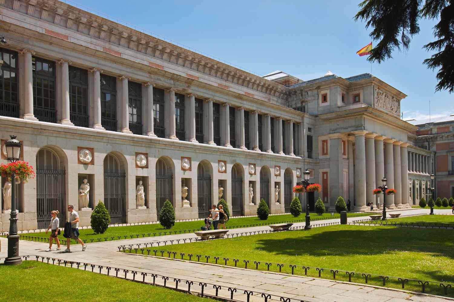 Pradomuseet Madrid neoklassisk arkitektur