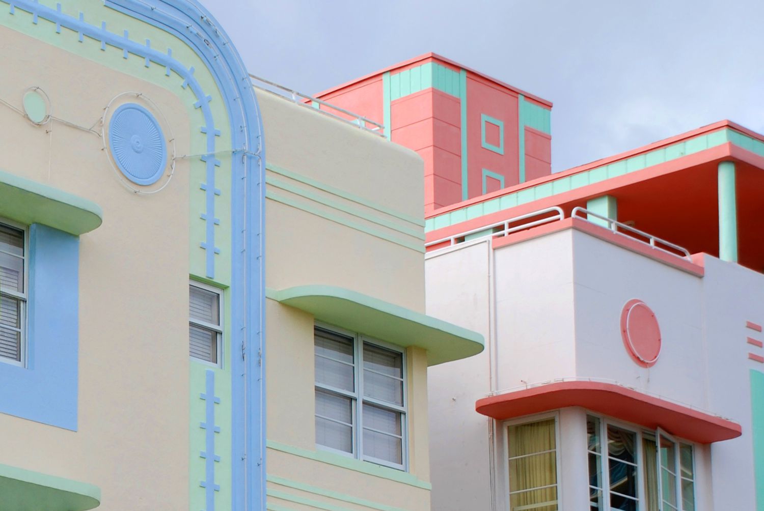 Art deco-arkitektur i Miami