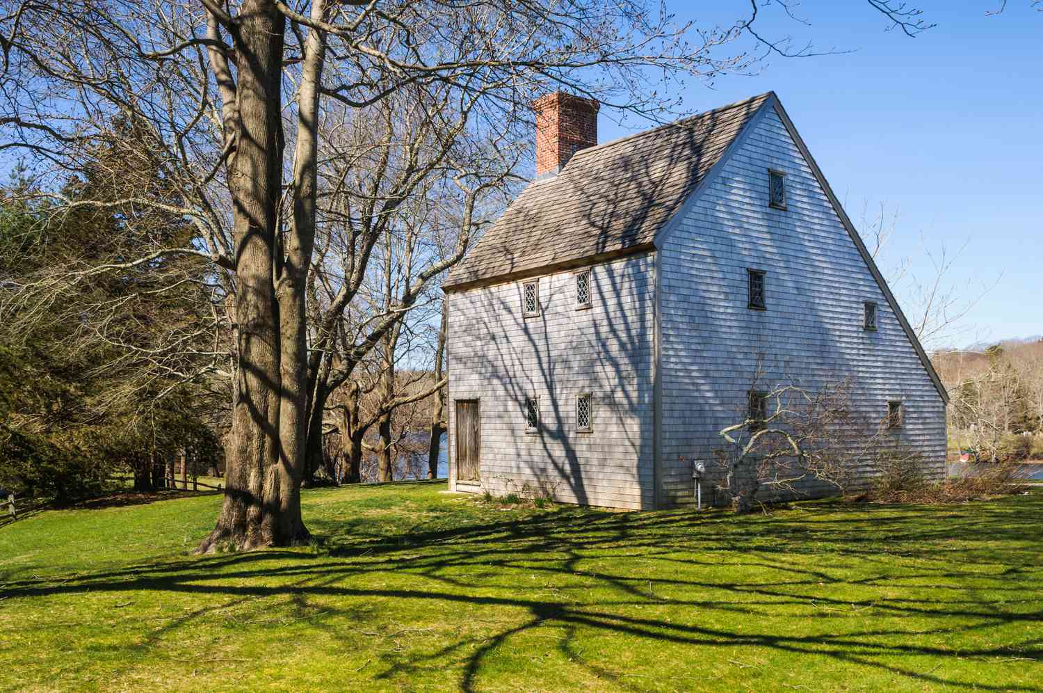 Historiskt saltbox-hem