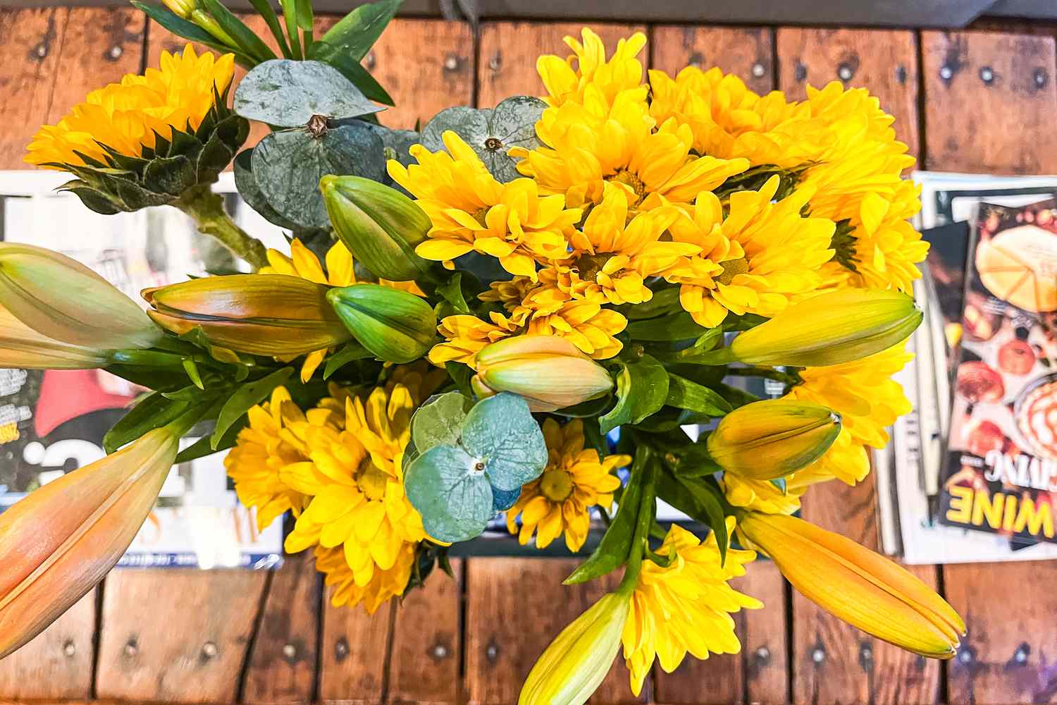 En överblick över blommor från Månadens blomma-klubben