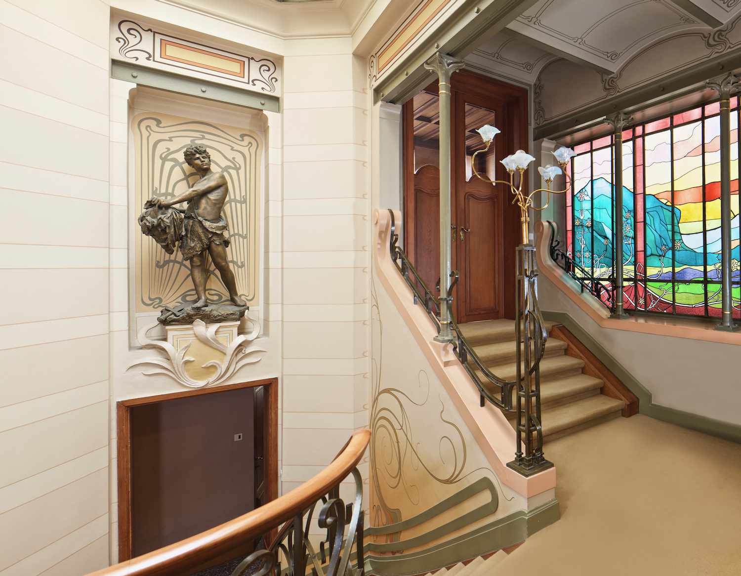 art nouveau arkitektur egenskaper
