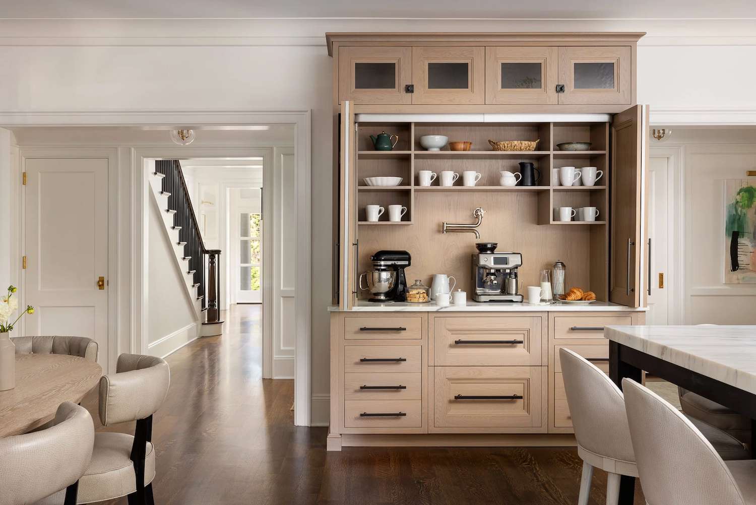 kitchen coffee bar pantry ideas