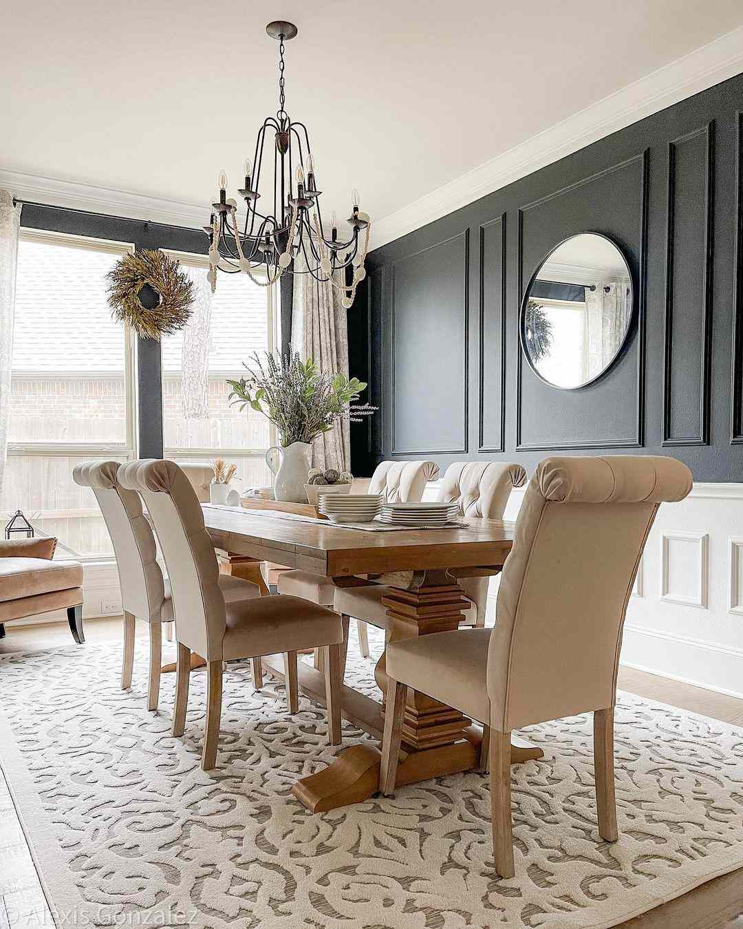 svart med beige