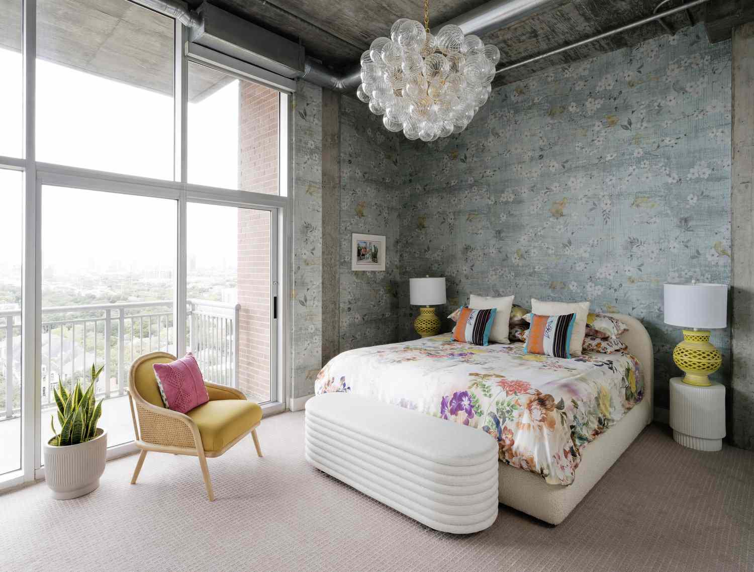 loft sovrum dekorera idéer