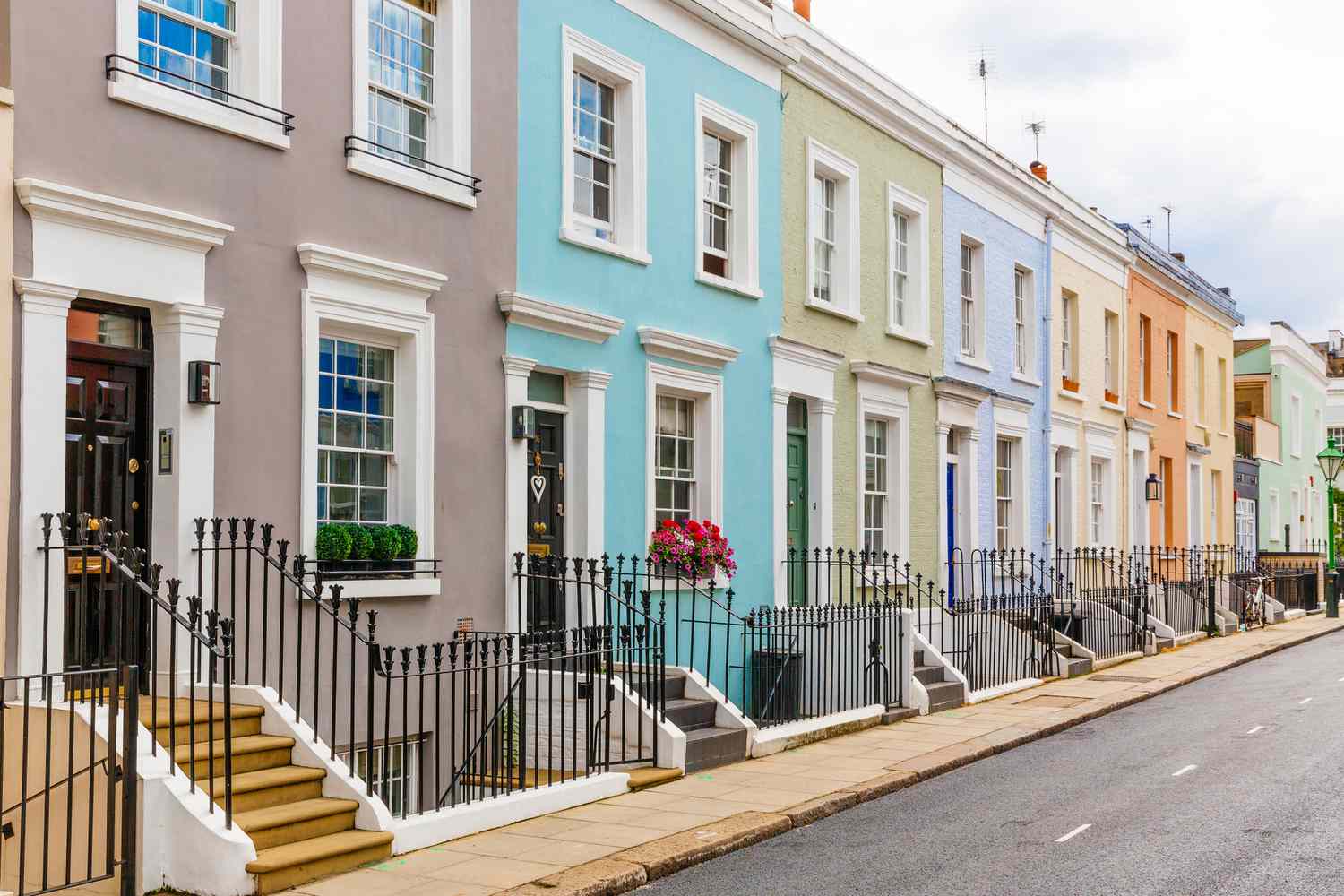 Radhus i Notting Hill, London