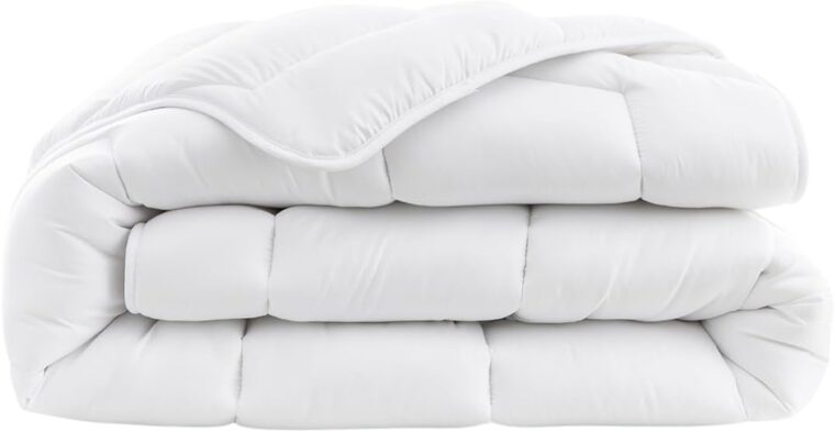Abeil AcariStop Skydd mot kvalster och antibakteriellt täcke, polyester, vit, 200 x 200 cm