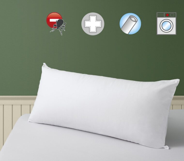 SAVEL, Anti-kvalster kudde med tyg 100% bomull, Medium fasthet (40x80cm) … - Bild 7