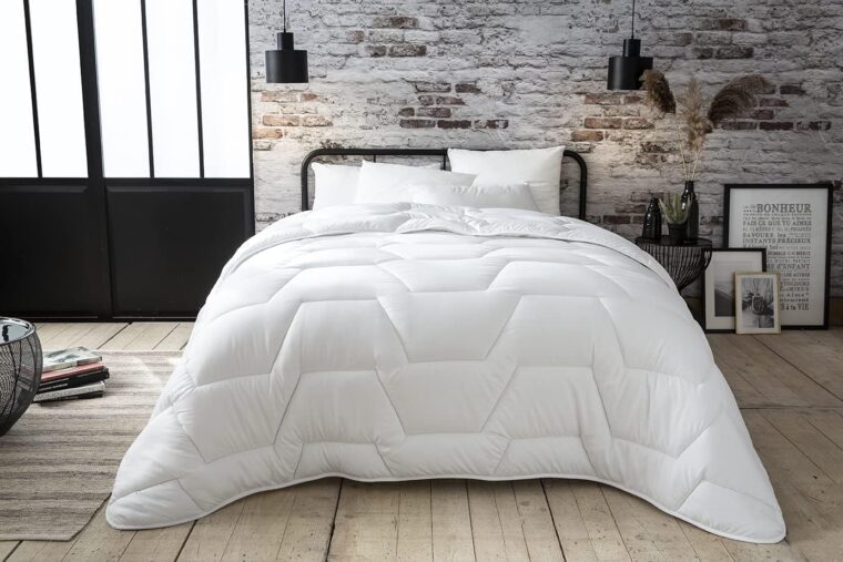 Abeil AcariStop Skydd mot kvalster och antibakteriellt täcke, polyester, vit, 200 x 200 cm - Bild 2